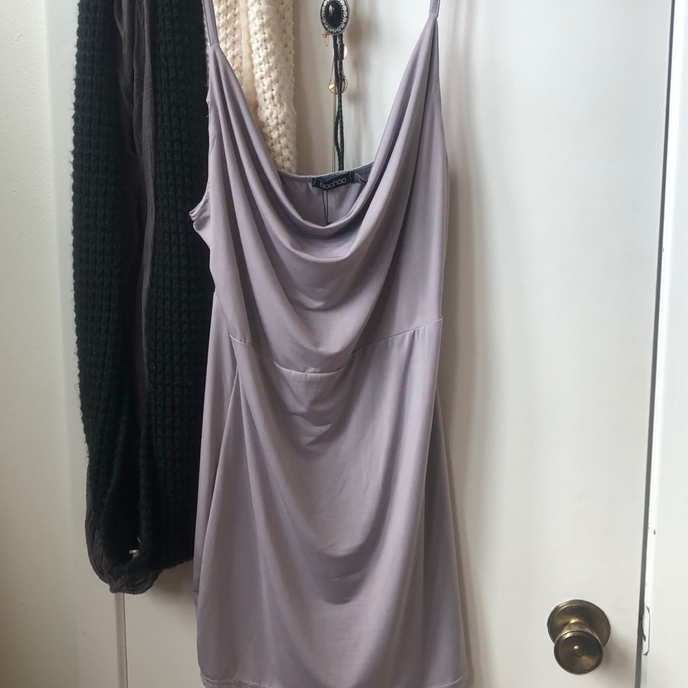 Cowl Neck Slipdress